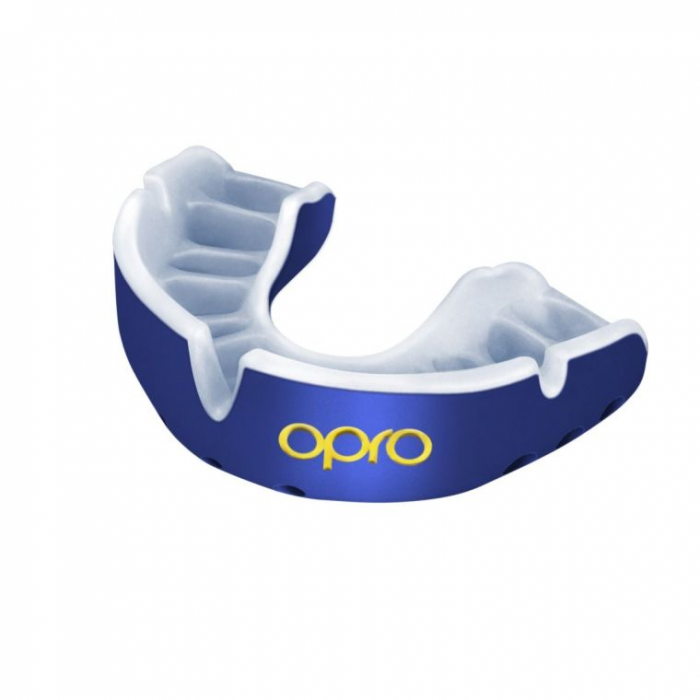 Протектор за уста - OPRO Gold Level Mouthguard - Blue Pearl